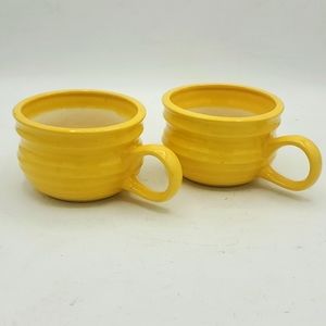Vintage pottery mugs